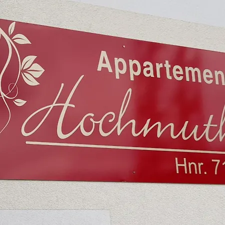 Apartament Hochmuth *